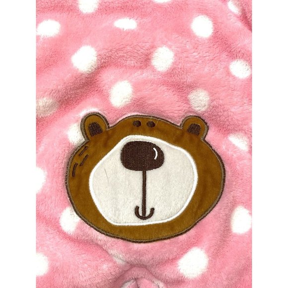 OKIE DOKIE Snowsuit 6M Pink Polka Dot - Picture 10 of 11